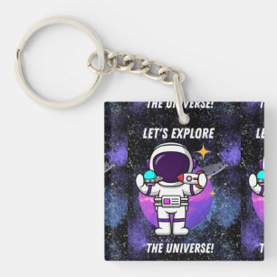 lass erforscht das Universum Schlüsselanhänger
