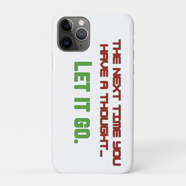 Lass es geht Case-Mate iPhone hülle (Rückseite)