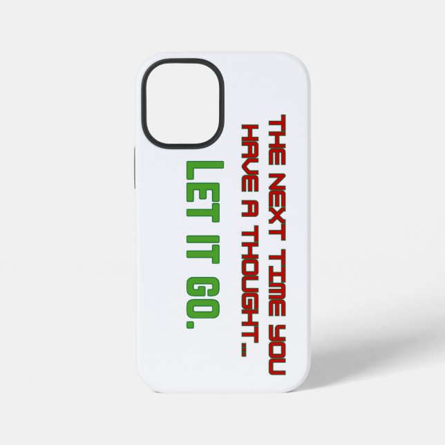 Lass es geht iPhone 12 mini hülle (Rückseite)