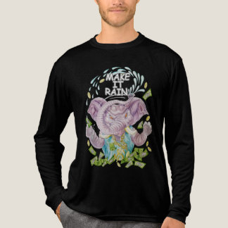 Lass es regnen Designed Mens Tri-Blend Shirt