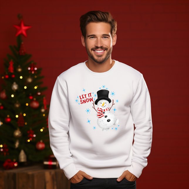 Lass es schneebedecktes Sweatshirt (Von Creator hochgeladen)