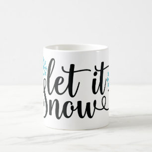 Lass-es-Schneien-Kaffeetasse – Winterurlaubstasse Kaffeetasse