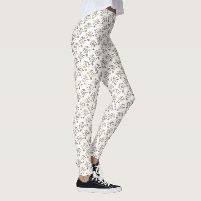Lass es schneien leggings (Rechts)