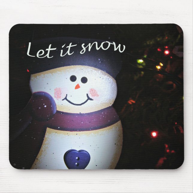 Lass es schneien mousepad (Vorne)