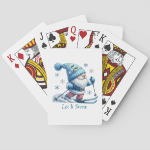 Lass es schneien Spielkarten