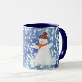 Lass es schneien tasse
