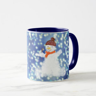 Lass es schneien tasse