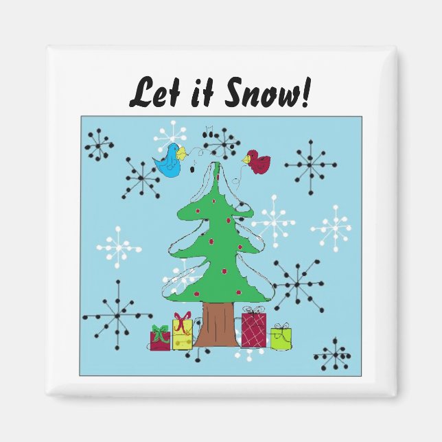 Lass es schneit! magnet (Vorne)
