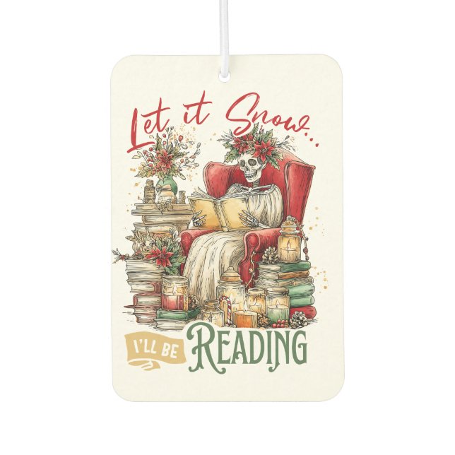 Lass es sehen, dass ich lese autolufterfrischer (Vorderseite)