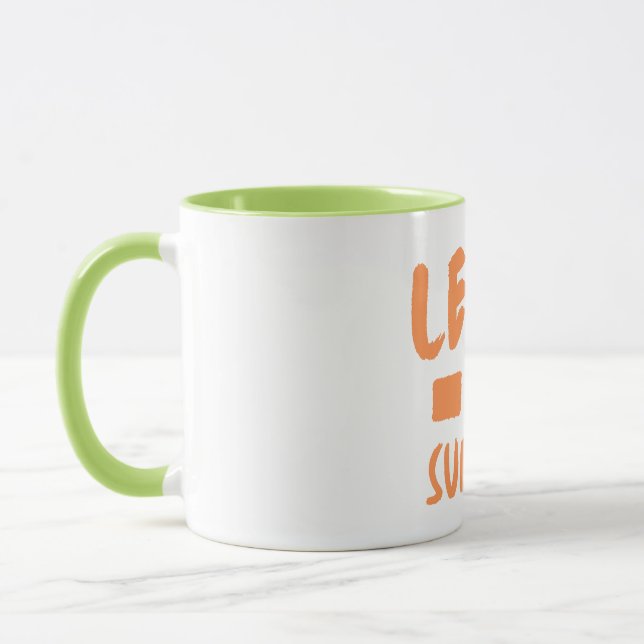 lass es Sommer Tasse (Links)