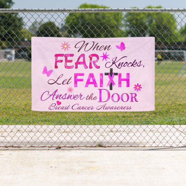 Lass FAITH Antwort auf die Tür Banner (Insitu)