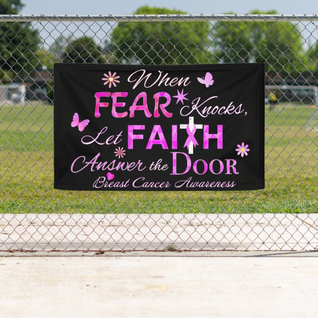 Lass FAITH Antwort auf die Tür Banner (Insitu)