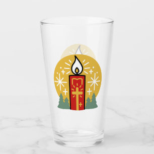 Lass Faith Be Your Brightest Star Candle Art Glas