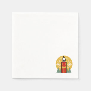 Lass Faith Be Your Brightest Star Candle Art Serviette