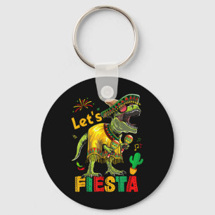 Lass Fiesta Mexican Dino Trex Cinco De Mayo Toddle Schlüsselanhänger