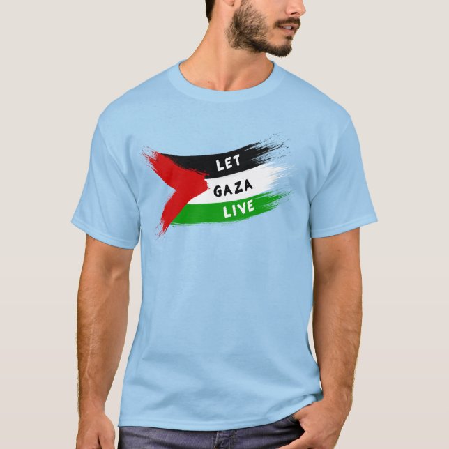 Lass Gaza live T-Shirt (Vorderseite)