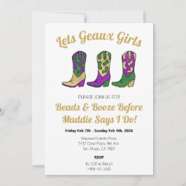 Lass Geaux Girls New Orleans Club Einladung