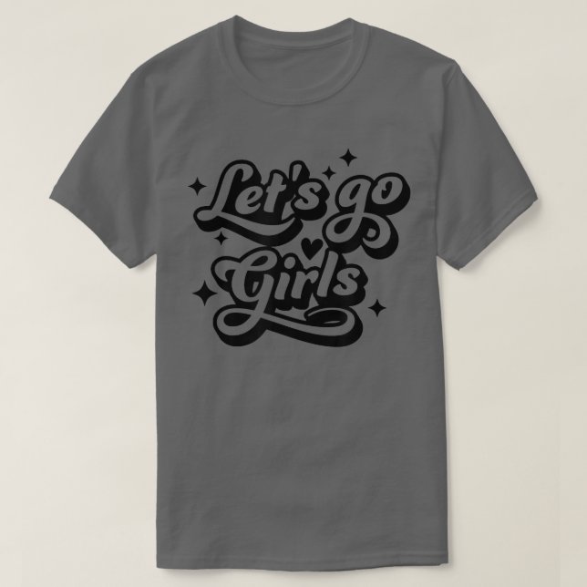Lass gehen Girls Nashville Bride Party Tribe T-Shirt (Design vorne)