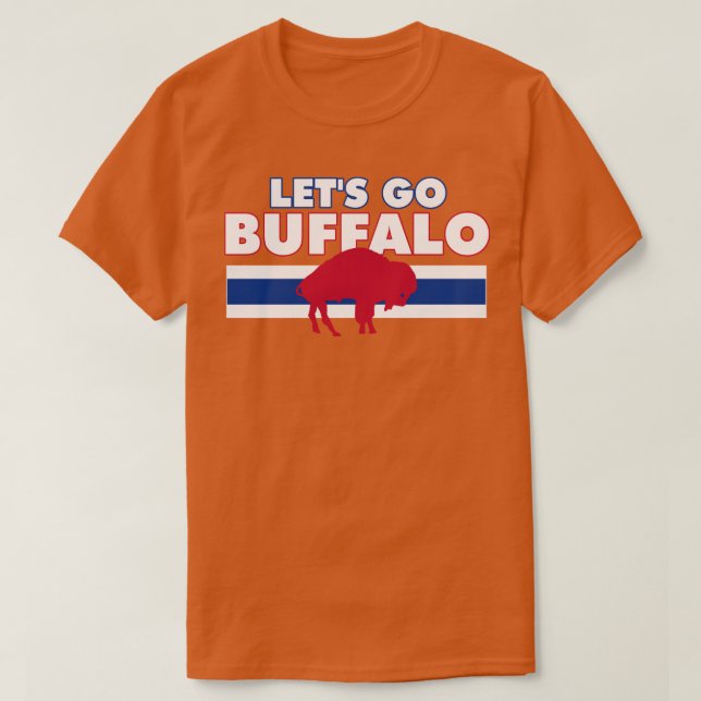lass geht Büffel 1 T-Shirt (Design vorne)