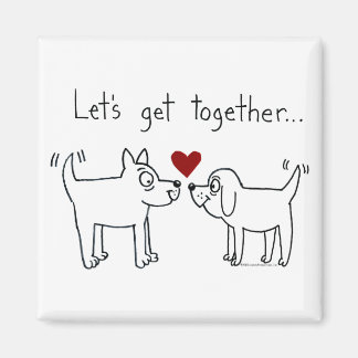 Lass Get Together Magnet