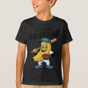 Lass Go Bananen, lustiges Bananengeschenk T-Shirt