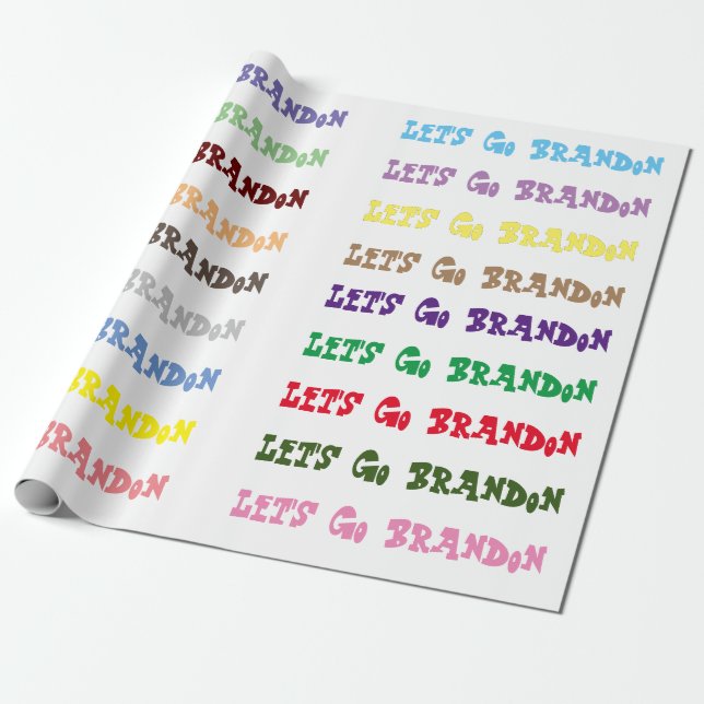 Lass Go Brandon Wrapping Paper Geschenkpapier (Ungerollt)