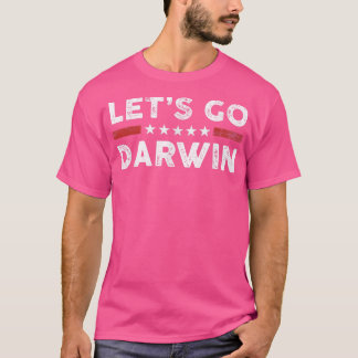 Lass Go Darwin US Flag Vintag T-Shirt