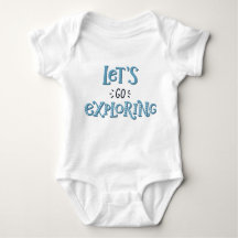 Lass Go Exploration Baby Bodysuit