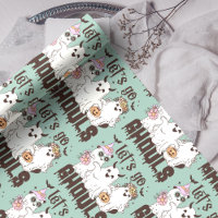 Lass' Go Ghouls Funny Boho Halloween Ghosts