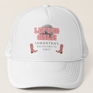Lass Go Girls Disco Cowgirl Junggeselinnen-Abschie Truckerkappe