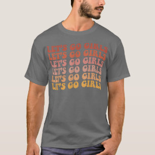 Lass Go Girls Retro Junggeselinnen-Abschied Bride T-Shirt