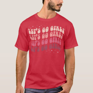 Lass Go Girls Retro Junggeselinnen-Abschied Bride T-Shirt