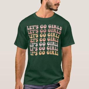 Lass Go Girls Retro Junggeselinnen-Abschied Bride T-Shirt