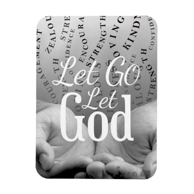 Lass Go Lass God Magnet (Vertikal)