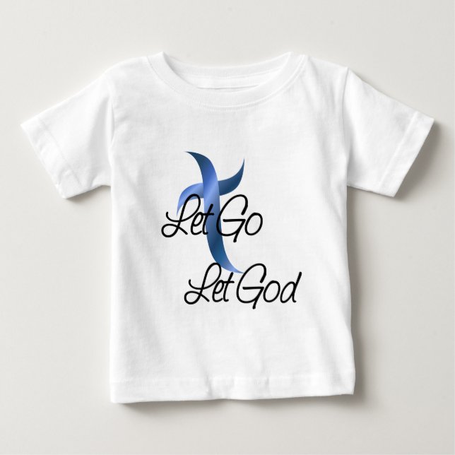 Lass Go Lasse Gott Christlich Baby T-shirt (Vorderseite)