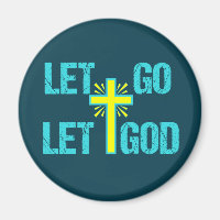 Lass Go Lasse Gott Christliches Kreuz Inspiration 