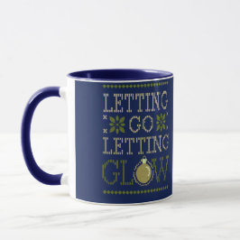 "Lass Go, Lassend Glühen" Personalisierter Urlaub Tasse
