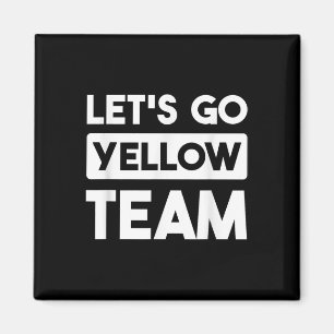 Lass Go Yellow Team War Game Competition Summ Magnet