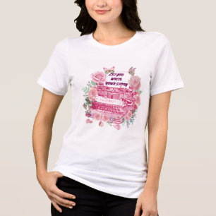 Lass Gott deine Geschichte schreiben Tri-Blend Shirt