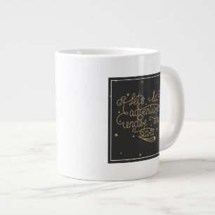 Lass hat Abenteuer Jumbo-Tasse