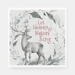 Lass Heaven & Nature Sing, Weihnachtslied Serviette