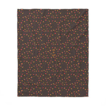 Lass-Herbstdecke (braun & orange)