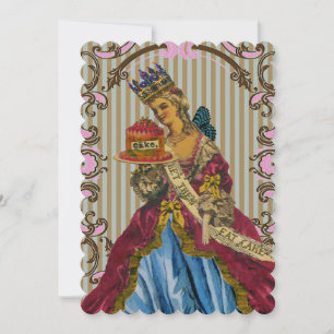 Lass ihnen Kuchen essen - Einladungen