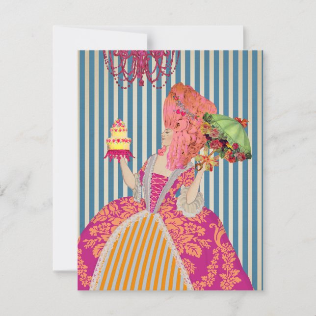 Lass ihnen Kuchen essen (Optionen verfügbar) - (Vorderseite)