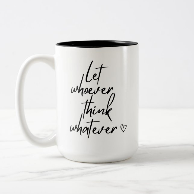 Lass ihnen Sassy Funny Motivation Tasse (Links)