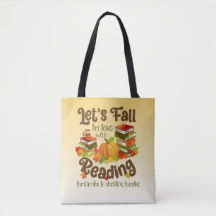 Lass in Liebe mit Lesen Tasche