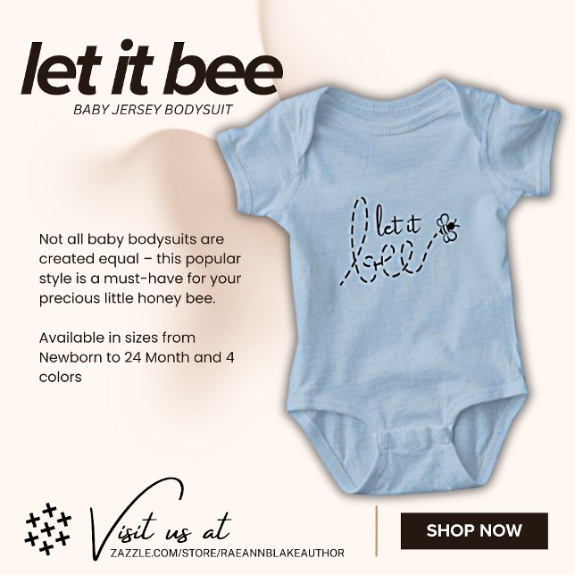 "Lass It Bee" T - Shirt Baby Bodysuit (Von Creator hochgeladen)