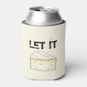 LASS IT BRIE (BE) Funny Brie Feinschmecker Gefalle Dosenkühler