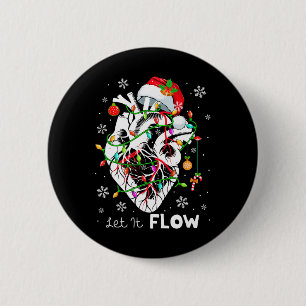 Lass It Fwing Xmas Anatomie Santa Heart Teil Cardi Button