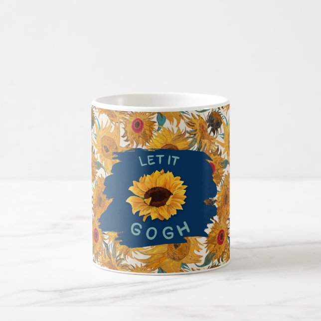 Lass It Gogh Vincent Van Gogh Tasse (Mittel)